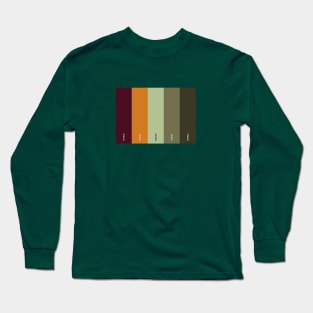 Vintage palette Long Sleeve T-Shirt